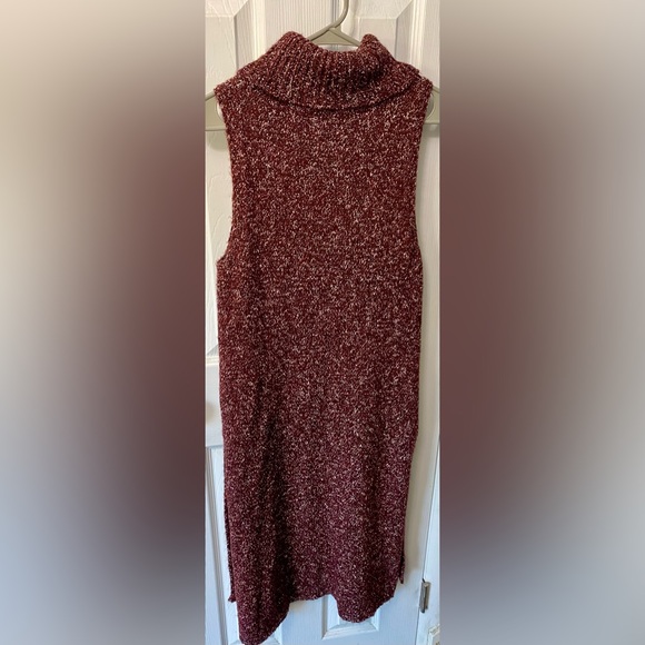 Anthropologie Midi Sleeveless Turtleneck Tunic,  Size Medium - Picture 5 of 5